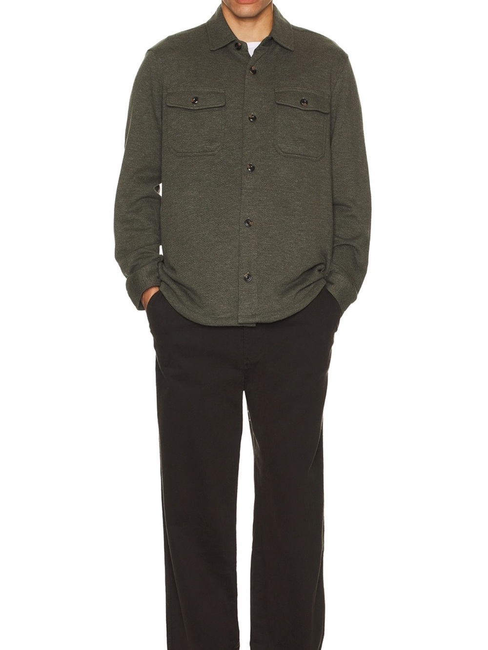 FAHERTY Reserve Men’s Inlet Knit CPO size XS button down shacket